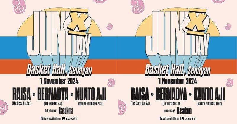 Poster konser Juni x Day - Instagram.com/juni_records